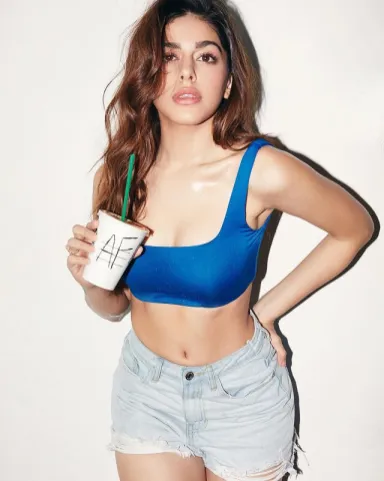 Alaya F brings up an uber-sexy look as she further explores her choice of having a sip of Iced Coffee