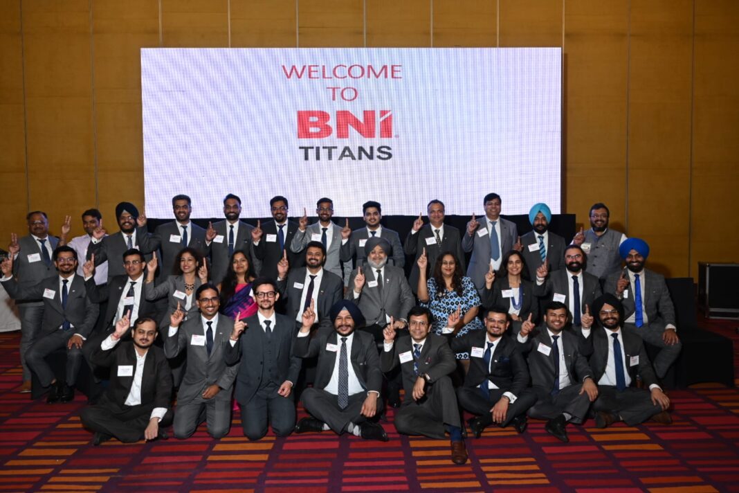 lBNI Chandigarh Launches Its fourth Chapter, ‘TITANS’ with Energetic & New Generation Entrepreneurs On 7th July 2022