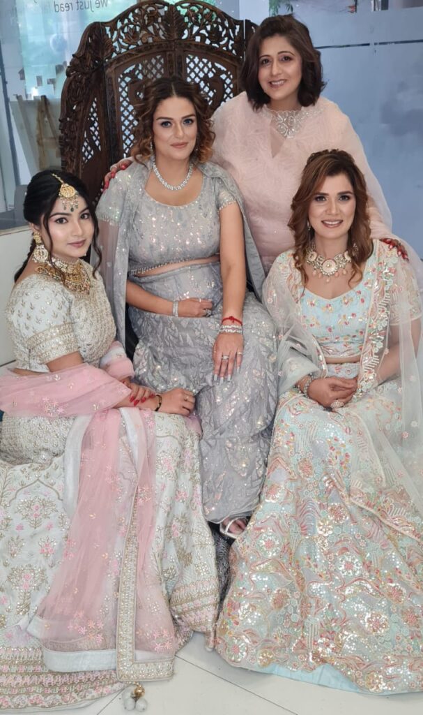 Cleopatra Chain of Makeovers Unveiled Spectacular Festive and Karwachauth Trends with a Blend of Tradition and Global Glamour