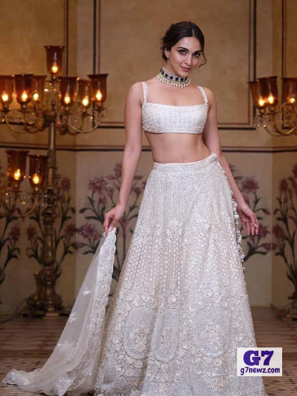 minimalistic pastel lehenga