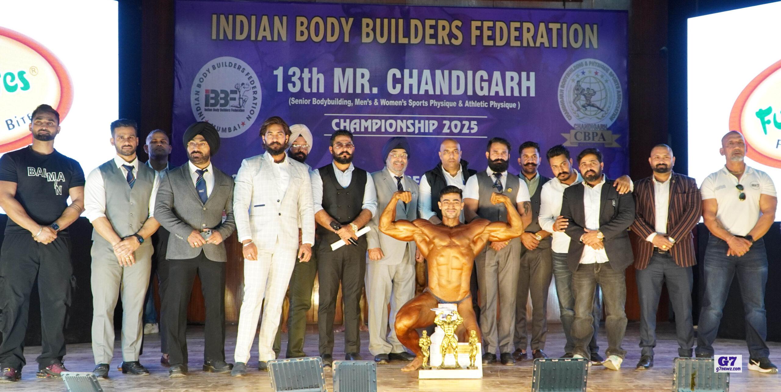  The 13th Edition of Mr. & Miss. Chandigarh was held at SD College , Sector 32, Chandigarh. The event was organised by Chandigarh Bodybuilding and Physique Sports Association (CBPSA) under the aegis of Indian Body Builders Federation(IBBF). Over 100 bodybuilders from the region competed in three segments - Senior Bodybuilding, Sports Physique and Athletic Physique. Avtar Singh bagged the coveted title of Mr. Chandigarh. In Men's Sports Physique, Ashish Dogra was the winner, and in Men's Athletic Physique, Arshinder Singh was adjudged the winner . Cash prizes and gifts were distributed to the winners. Narinder Singh Shergill, Chairman Milkfed Punjab was the chief guest. Kalvinder Singh, President, CBPSA and Pradeep Singh, General Secretary, CBPSA provided the much needed guidance and leadership for the successful organisation of the event. 

Ms. Rubika, a woman bodybuilder who was a special invitee, guest posed at the event.

Suraj Bhan Nain, Secretary General of North Zone Body Builders Association (NZBA), was the Chief Judge of the Mr. Chandigarh Championship. He said, “We organised the Mr. Chandigarh Championship to provide a platform to bodybuilders from the region and beyond to showcase their well chiseled and muscular bodies, attained through a lot of hardwork and dedication."

Nain added, "Youngsters these days face many health challenges due to a sedentary lifestyle triggered mainly by social media addiction. To break this vicious cycle, I call upon youth to be physically active and adopt exercise and sports as a way of life. Bodybuilding too can be of great help to maintain a healthy physique. But bodybuilding as a sport must be pursued under the guidance of an experienced trainer."

Meanwhile, the participants' displayed their muscular bodies to thunderous applause from the audience. 

It is noteworthy that Upkar, Nakul Kaushal ,Rahul and Vikram Singh were the judges at the Mr. Chandigarh event.
