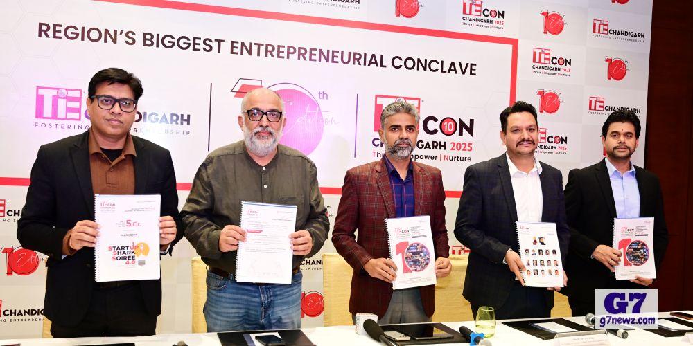 Unfurling an enriching and transformative experience for entrepreneurs seeking to expand their horizons, the 10th essay of the TiECON Chandigarh is set to take place here in the City Beautiful on March 6 and March 7; with the Punjab Governor H.E. Gulab Chand Kataria along with the Chief Minister Sardar Bhagwant Singh Maan amongst a wide array of thought leaders. 

The two-day gala event to be held at the Hyatt Regency here would focus on our time-proven legacy of providing top notch funding and mentorship to all budding entrepreneurs by fostering a global mindset and facilitating meaningful connections amongst attendees, the President TiE Chandigarh Chapter Satish Kumar Arora and Co – Founder Appsmartz said here during the pre-event press conference earlier in the day.

Encompassing the underlying theme of "Thrive, Empower and Nurture", TiECON 2025 would lead a congenial platform for substantive discussions by experts over Technology, Innovation, Artificial Intelligence (AI) and how to share the existing domain expertise to ensure a more sustainable development by alleviating poverty by fostering entrepreneurship worldwide for the greater good of whole humanity, Arora added. 

 Further Arora informed that the announcement of ₹5 crore instant funding during TiECON Chandigarh 2025 has received an overwhelming response, making this 10th edition of the event truly remarkable. More than 150 applications have been received from diverse business sectors, including SaaS, Direct-to-Consumer (D2C), Electric Vehicles, and AgriTech. Entrepreneurs from cities such as Bengaluru, Mumbai, NCR, Punjab, Haryana, and Chandigarh have shown keen interest in this funding opportunity. This instant funding initiative is being organized in collaboration with TiE Chandigarh and Chandigarh Angels Network (CAN), he informed. He also announced that, for the first time, TiECON will feature over 26 female speakers.

Sharing the event profile in detail and list of speakers adorning the stage during the much-awaited 2025 edition, TiE Chandigarh Vice President and Founder, Cybrain Software Solutions Pvt. Ltd. Puneet Verma said that India- backed by its youth talent pool and demographic dividend - is poised at the cusp of incremental growth in the Tech sector over the next decade. 

We are happy to have played a constructive role in India's growth trajectory by infusing synergy and incentive to business models and new beginnings and would be carrying on with this legacy even more aggressively this year and onwards, Puneet said further.

Led by the Governor Punjab HE Gulab Chand Kataria, CM Punjab Sardar Bhagwant Singh Mann, Additional Chief Secretary, Industries and Commerce and Information Technology Tejveer Singh, IAS, IPL Chairman Arun Singh Dhumal, Pro-Chancellor Chitkara University Dr. Madhu Chitkara, Founder and Chairman Ethos Watch Boutiques Yashovardhan Saboo, TiE Global Board of Trustees Murali Bukkapatnam, TEDx Speaker and Mountaineer Baljeet Kaur besides Founder Neemans Taran Chhabra,  Co-founder and CEO FlexiCloud Internet Anooja Bashir, and Senior Solutions Specialist Microsoft Anil Arora would be setting the stage of fire with their griping and motivational thoughts and perspectives, Puneet added.

Top Punjabi Singer Harbhajan Mann and renowned Punjabi TV personality Satinder Satti would also be present to enthral the audiences, he further said. 

In addition to discussions and plenary sessions, the exclusive exposition at TiECON Chandigarh 2025 will provide an ideal platform for early stage to later stage companies to showcase its products & services to the attendees during the much-anticipated Startup-SHARK SOIREE on Day 1, which also would see the Punjab Governor presenting the Keynote address. 

“TiECON 2025 will feature a series of master classes covering a wide range of insightful topics designed to empower and inform participants. Among the highlights are 'The Journey from Idea to IPO: Scaling Your Business,' 'Masterclass on Cybersecurity Resilience,' 'Building Strategic Alliances & Partnerships for Sales Growth,' and 'Brand Warfare.' These sessions will provide valuable knowledge and practical strategies to help entrepreneurs and business leaders thrive in today’s competitive landscape’ stated Advait Upadhyay, Joint Secretary and Treasurer, TiE Chandigarh and Founder Talentelgia Technologies.

The Punjab Chief Minister Sardar Bhagwant Singh Mann is slated to address the gathering on March 7, which would be followed by exciting sessions including TBC Fireside with Tycoons, Cash to Clicks - Future of Digital Payments, Thriving on Digital Gold and Deep Tech in AI Era. 

The aim is to leverage our true potential towards betterment of society by providing better Tech services to all citizens, TiE Chandigarh General Secretary and Founder and Director Innovative Incentives Brahm Alreja said while delineating the overall aim of the organisers. We are supremely delighted to be contributing towards our national growth by our efforts through TiECON, Brahm Alreja averred while inviting everyone to be part of this journey this coming Thursday and Friday.

Harit Mohan, Co-  Lead, TiE University Program at TiE Global and Founder and CEO Signicent spoke about the robust ecosystem that supports startups led by college and university students. He also emphasized how TiE Global is creating innovative platforms that transcend boundaries, while also showcasing the potential Chandigarh holds on the global stage through these initiatives.

 