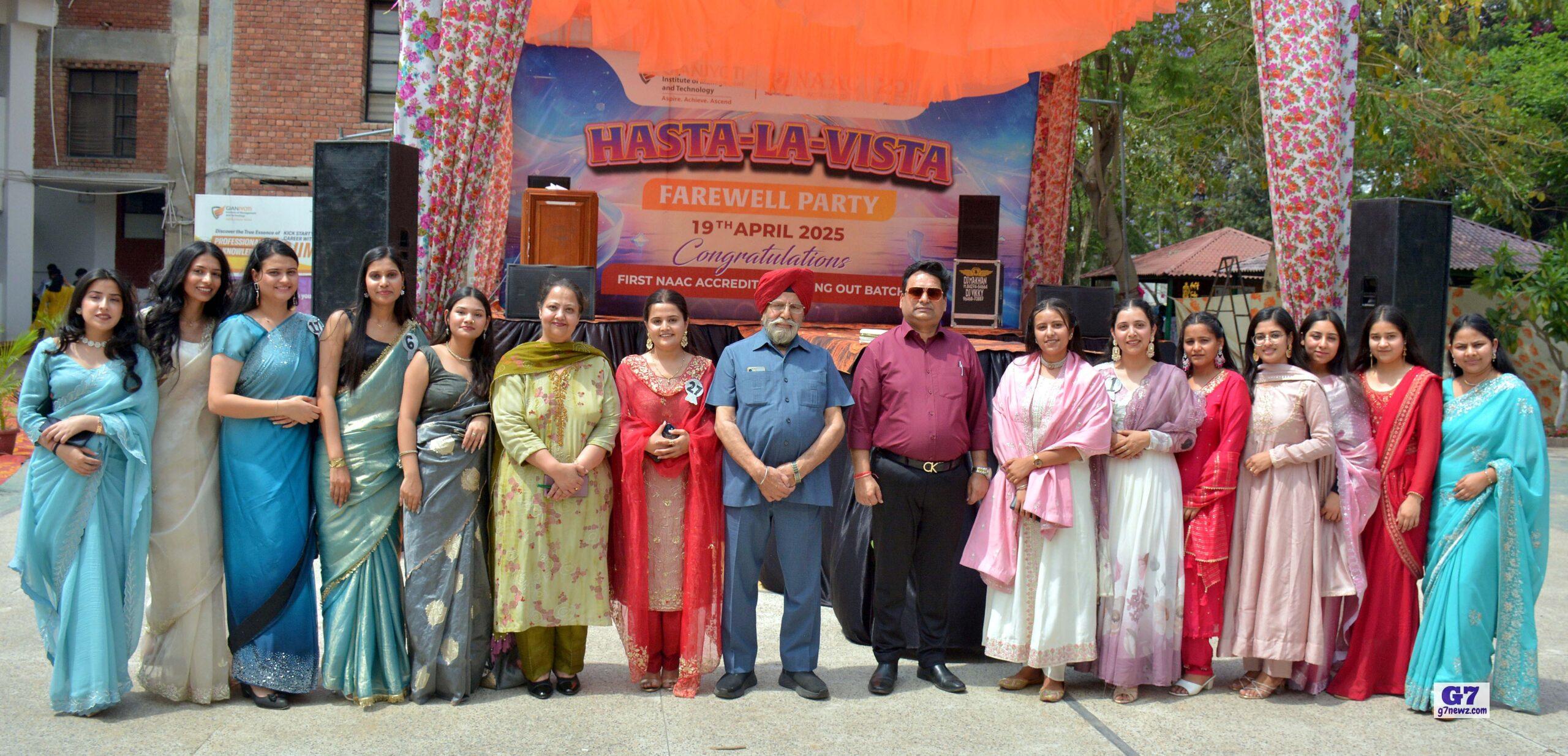 GJIMT Organizes ‘Hasta La Vista’ Freshers and Farewell Party