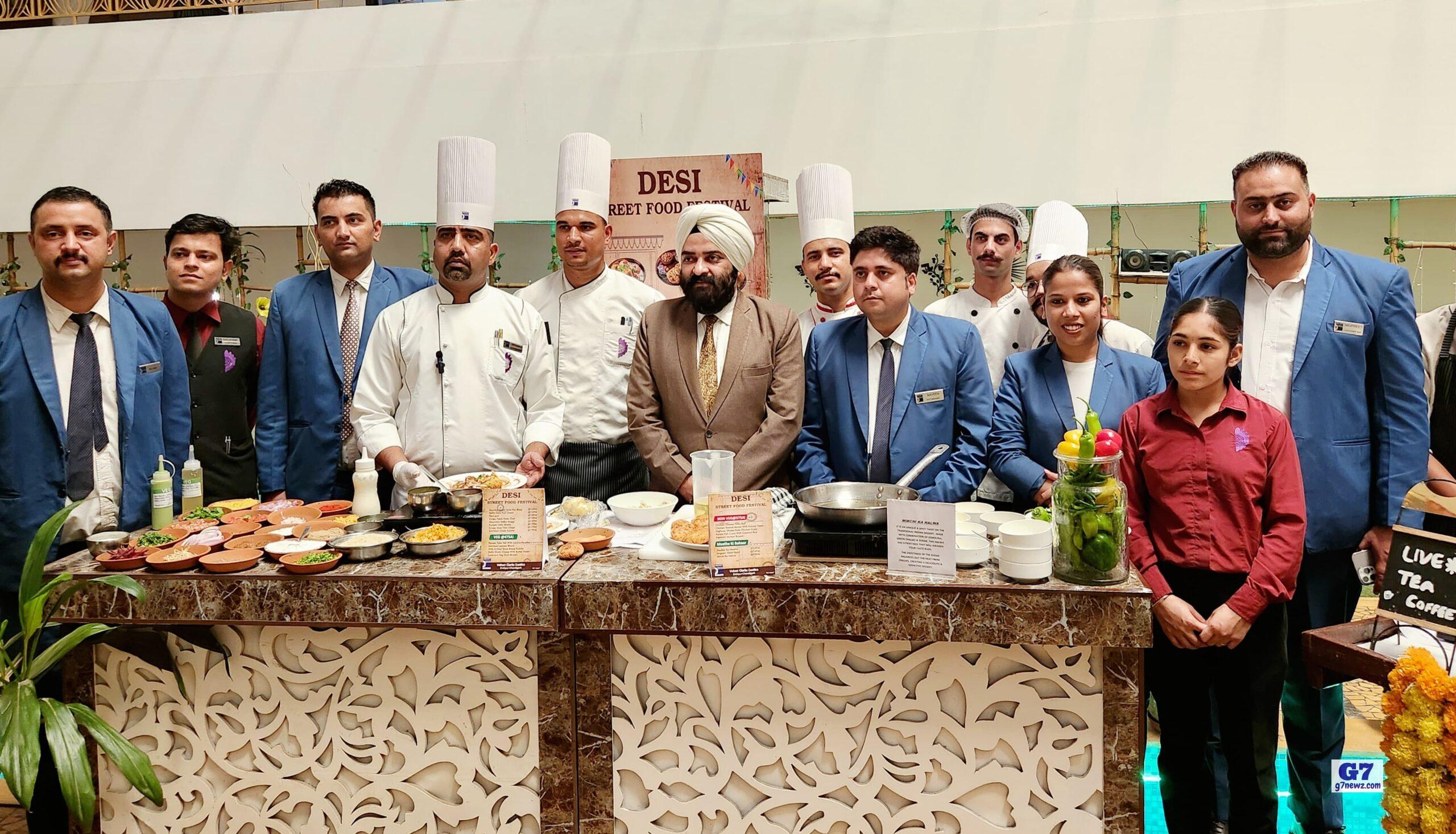 Velvet Clarks Exotica, Zirakpur Presents: "Desi Street Food Festival" – A Culinary Journey Across India