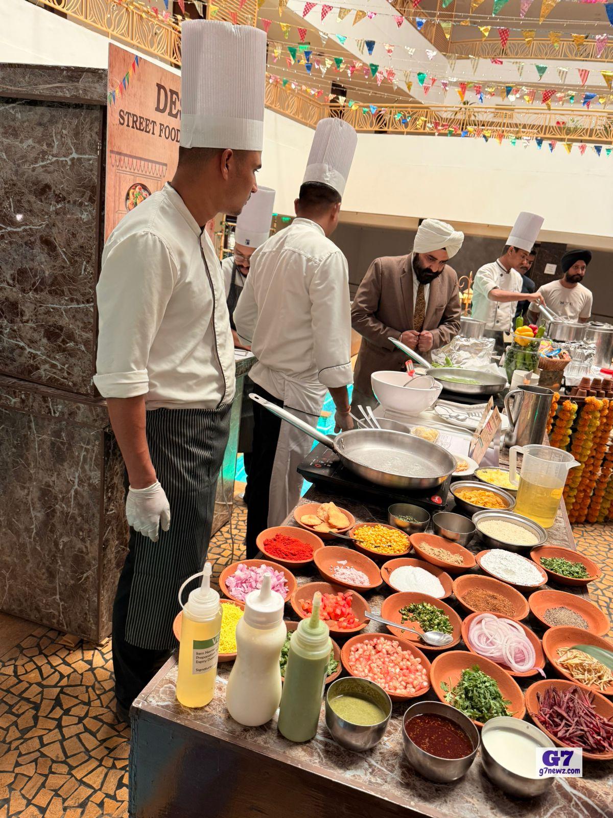 Velvet Clarks Exotica, Zirakpur Presents: "Desi Street Food Festival" – A Culinary Journey Across India