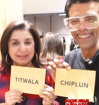 Farah Khan gets into a fun banter with Karan Johar about classy vs massy