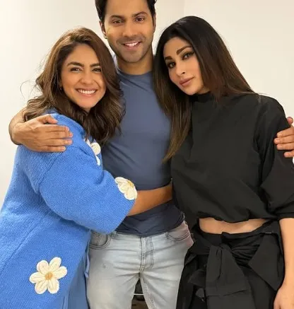 Mouni Roy shoots for Varun Dhawan’s ‘Hai Jawani Toh Ishq Hona Hai’ in Scotland