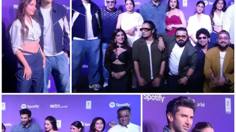 Cast and Creators of Metro In Dino Come Together for Spotify Song Launch in Worli