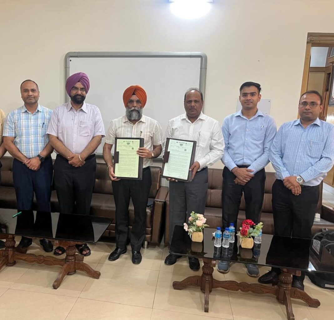 Khalsa College Amritsar signed MoUwith Haryana Knowledge Corp Ltd