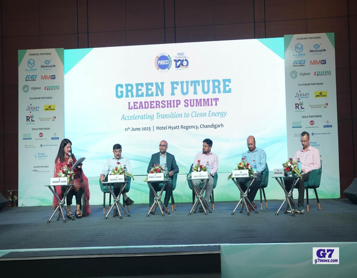 PHDCCI organised Green Future Leadership Summit Unveiling the vision for a Sustainable Tomorrow