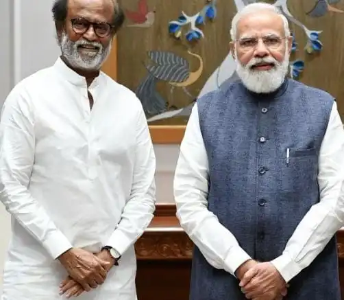 PM Modi hails Rajinikanth’s ’50 glorious years in the world of cinema’