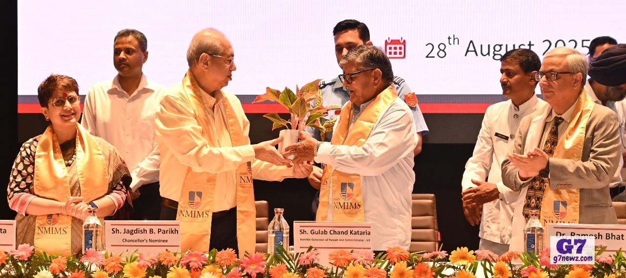 SVKM’s NMIMS Chandigarh Hosts Grand Convocation Ceremony on 28th August 2025