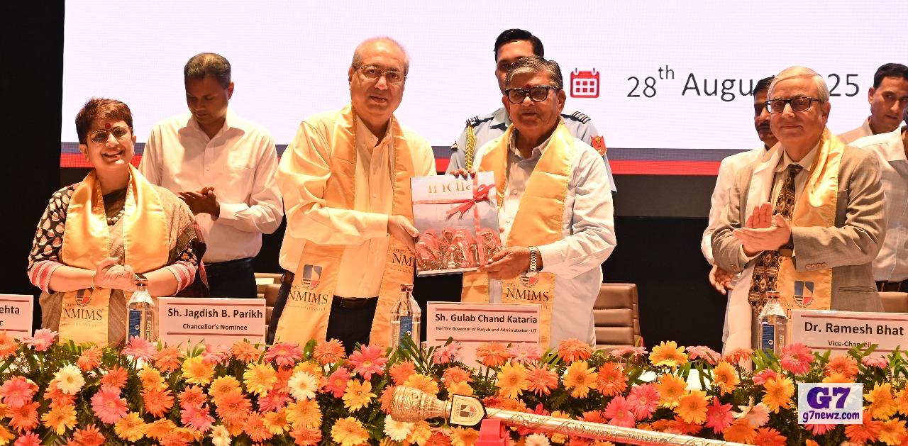 SVKM’s NMIMS Chandigarh Hosts Grand Convocation Ceremony on 28th August 2025