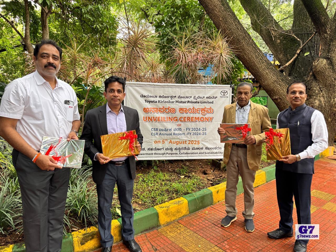 Toyota Kirloskar Motor Deepens Commitment to Sustainable and Inclusive Growth Through Holistic CSR Initiatives
