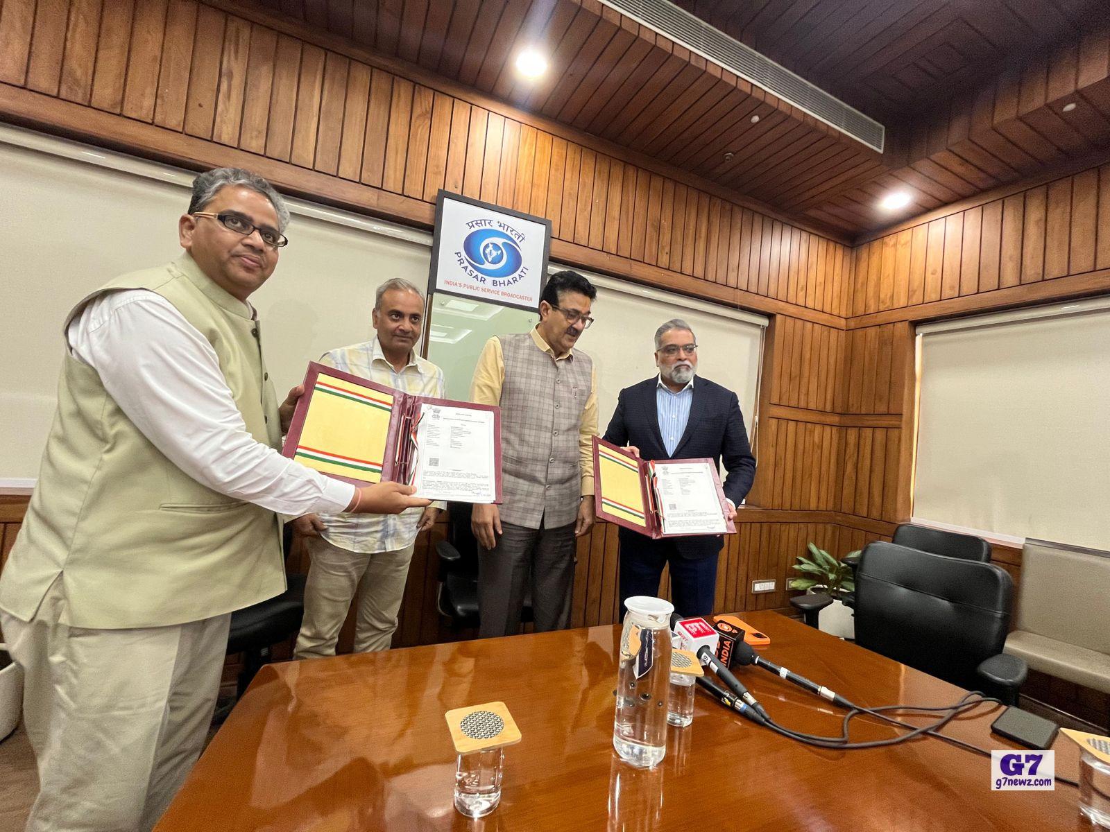 Prasar Bharati and AEx SPORT Announce Strategic Partnership to Broadcast Global League Wrestling