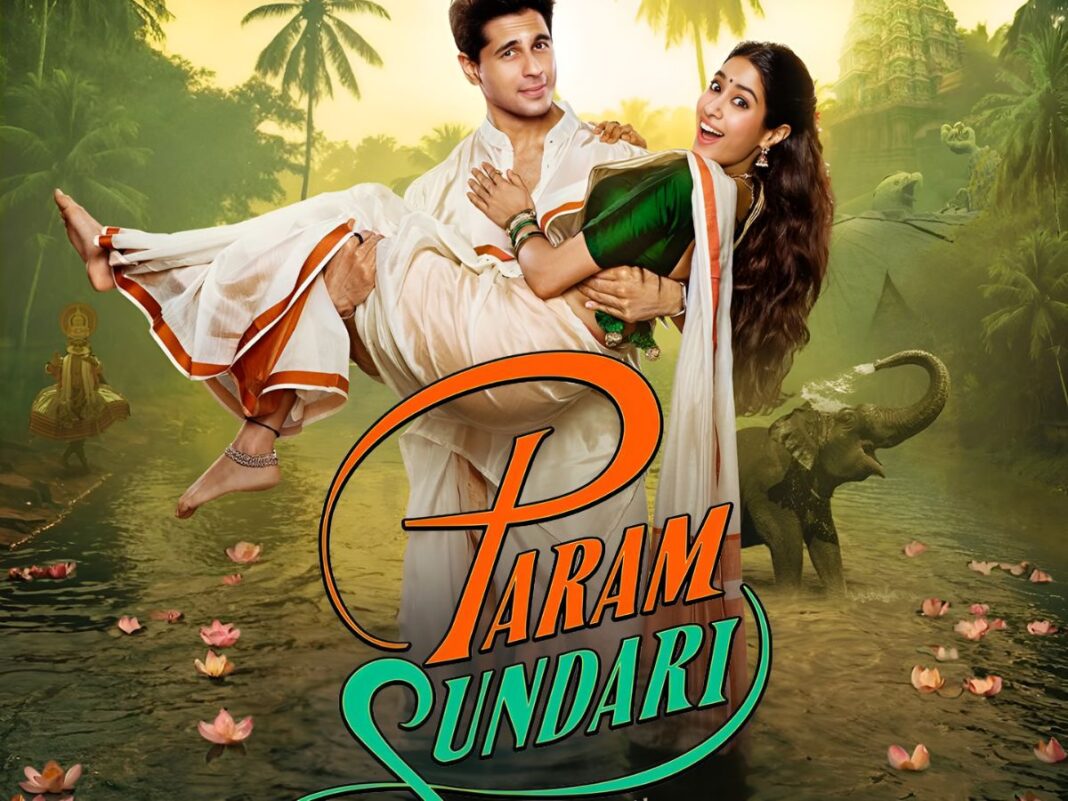 Janhvi Kapoor & Sidharth Malhotra Seek Blessings at Lalbaugcha Raja Ahead of Param Sundari Release