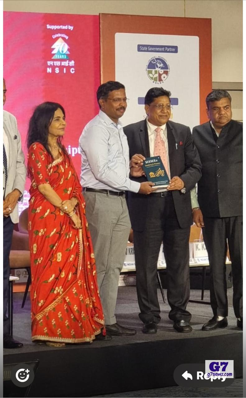 MSME Financing Book by Krishan Kumar Gupta Launched at Rajasthan Samvad 2025 