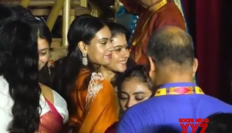 Nysa Devgn joins her mother Kajol in carrying forward the legacy of ‘Sindur Khela’