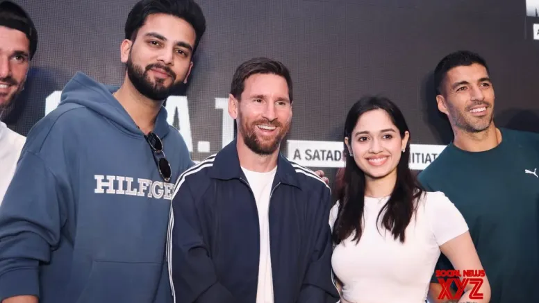 Jannat Zubair and Elvish Yadav meet Messi, call it an ‘amazing day’