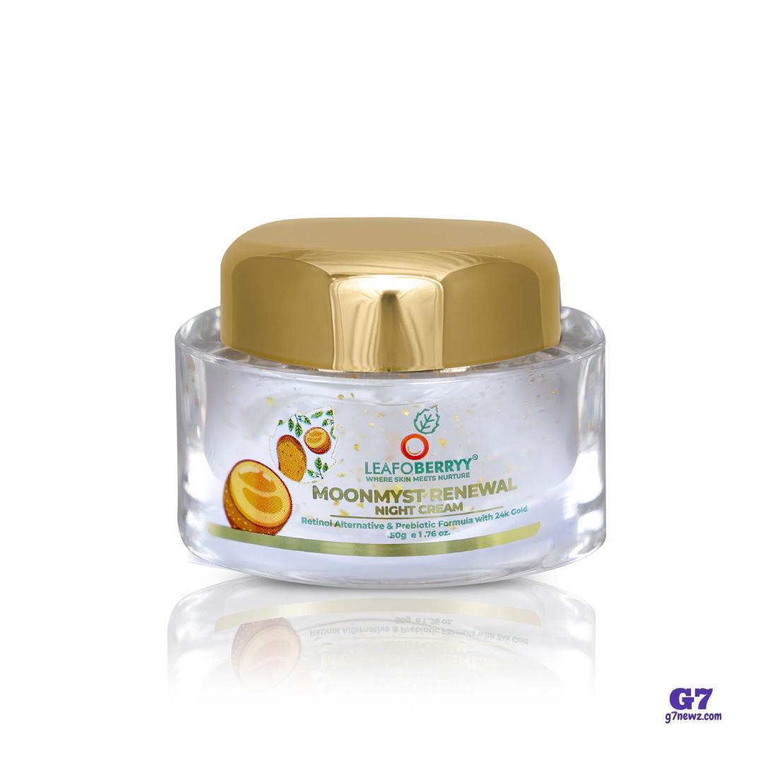 Moonmyst Renewal Night Cream – India’s Luxurious 24K Gold-Infused Night Ritual