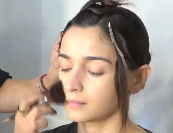 Alia Bhatt captures all the chaos behind achieving her latest high-glam avatar