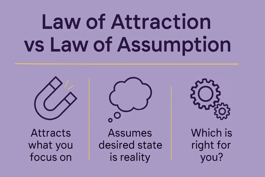 Law of Assumption vs Law of Attraction: What’s the Real Difference in 2026?