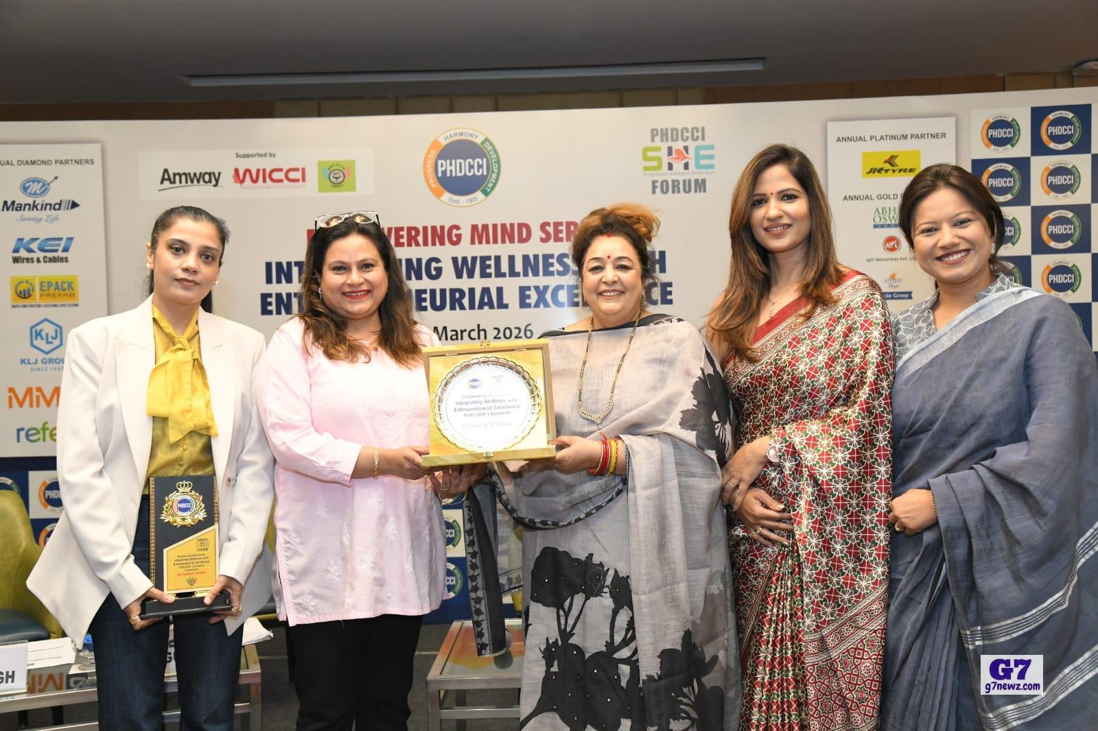 PHDCCI SHE Forum org Empowering Mind Series: Integrating Wellness with Entrepreneurial Excellence