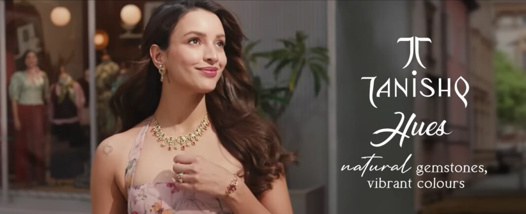 Tanishq Forays into Natural Gemstones Category with Triptii Dimri as the face of its new TVC