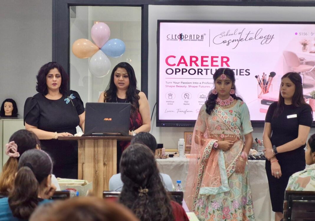 Cleopatra School of Cosmetology Organises Beauty & Wellness Workshop Along with Free Career Counselling Session