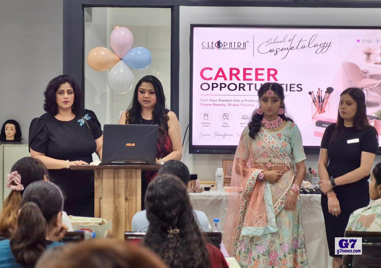 Cleopatra School of Cosmetology Organises Beauty & Wellness Workshop Along with Free Career Counselling Session