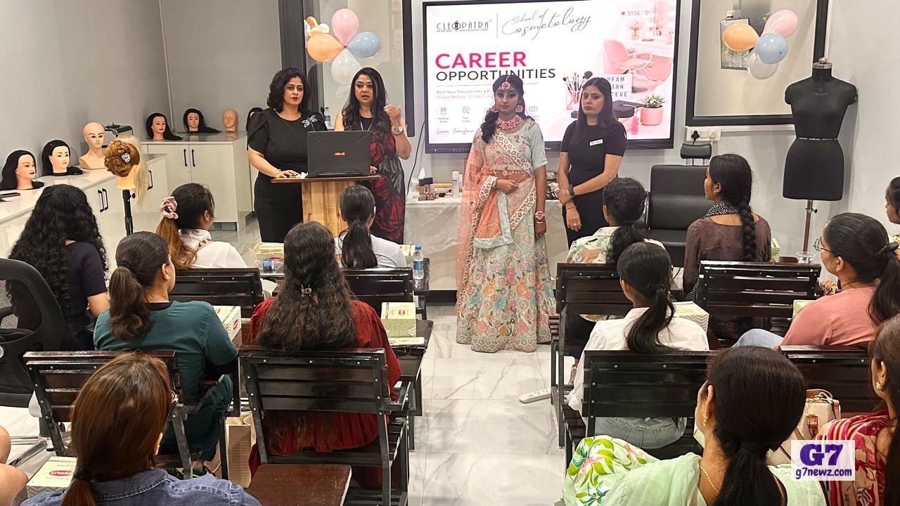 Cleopatra School of Cosmetology Organises Beauty & Wellness Workshop Along with Free Career Counselling Session