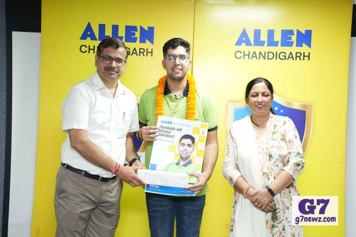 ALLEN students create history with AIR 1, 2 & 3 in JEE Advanced 2026