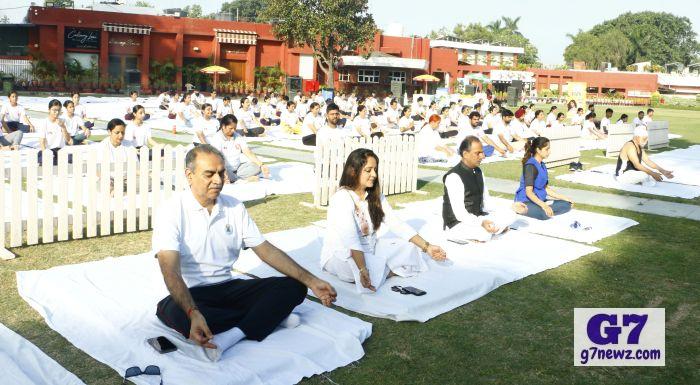 NGO Organises International Yoga Day Celeb, Sanjay Tandon Takes Part as Chief Guest