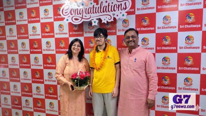 Yajat Shinghal (AIR 21) from Sri Chaitanya Emerges Haryana & Tricity Topper