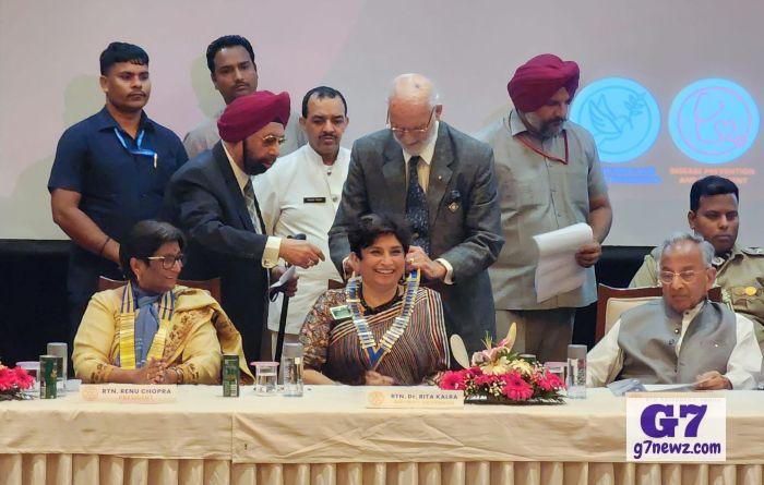 Rotary Club Chandigarh Midtown marks historic leadership transition during Golden Jubilee yea
