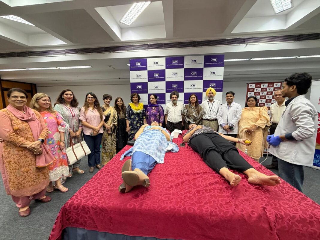 CII Indian Women Network Organizes Blood Donation Camp