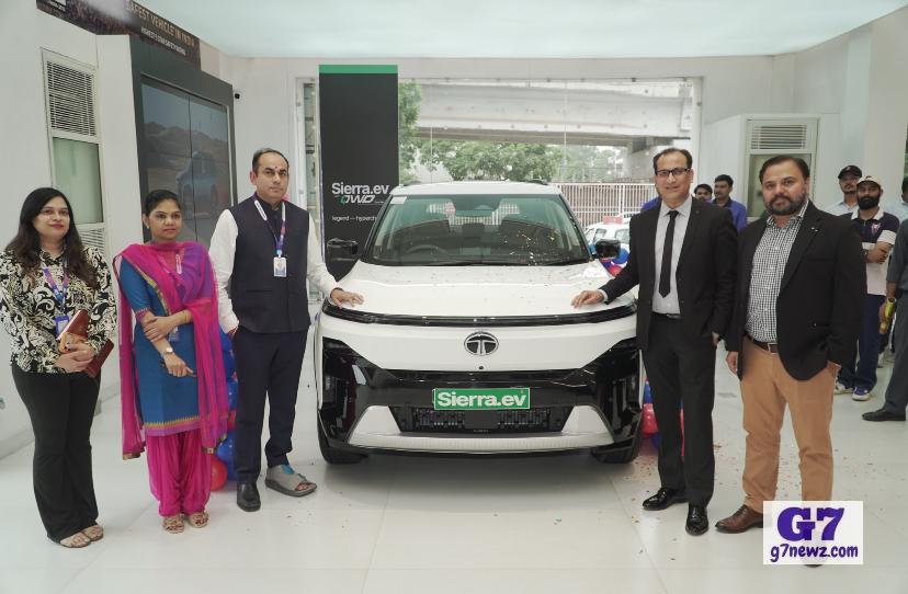 Panchkula Automobiles Unveils All-New Tata Sierra.ev 4WD; Brings Iconic SUV Back in Electric Avatar