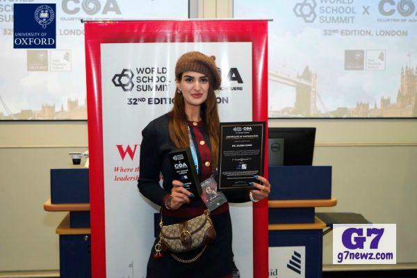 City's Dr. Sazina Khan Invited as Distinguished Panelist at Oxford's World School Summit 2026 