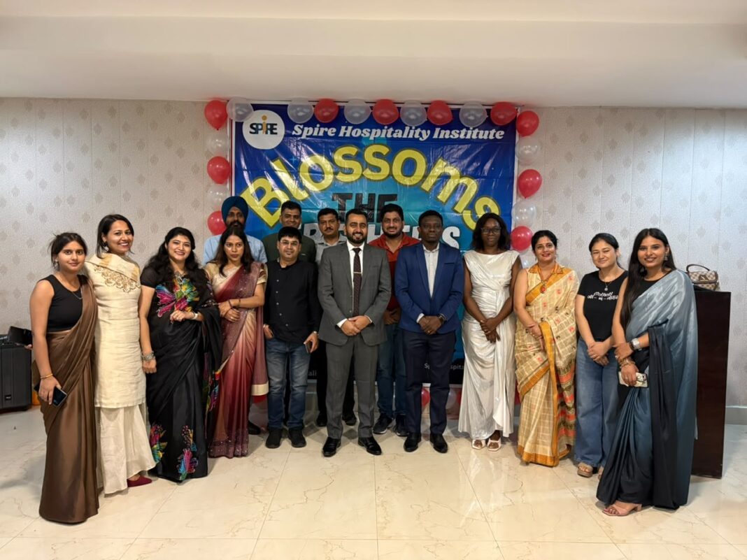 Spire Hospitality Institute Hosts Vibrant Freshers’ Party at Velvet Clarks Exotica, Zirakpur