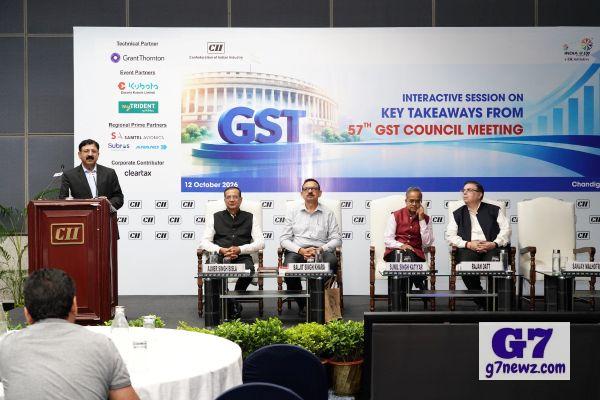 CII Chandigarh Organises Interactive Session on Recommendations of 57th GST Council Meeting