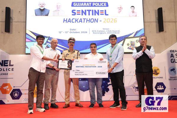 Redapto Wins First Prize in Phase 1 of Gujarat Police’s Sentinel Hackathon 2026
