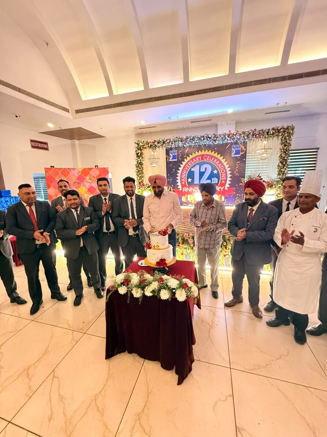 Velvet Clarks Exotica, Zirakpur, Celebrate Its 12th Annual Day with Enthusiasm & Team Spirit